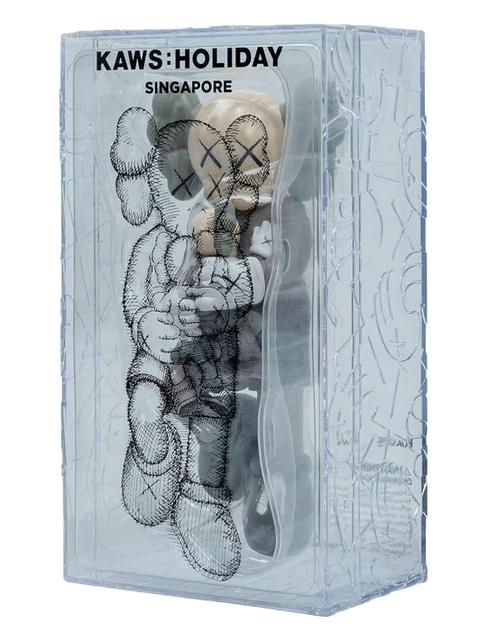 KAWS Holiday Singapore Vinyl Figure Brown
