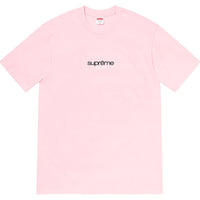 Supreme Classic Logo Tee Light Pink