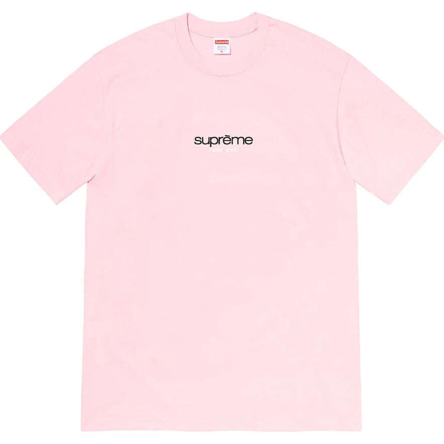 Supreme Classic Logo Tee Light Pink