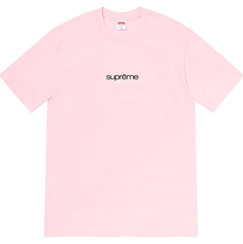 Supreme Classic Logo Tee Light Pink