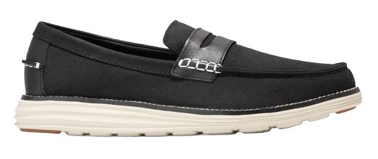 Cole Haan ØriginalGrand Canvas Penny Loafer Black
