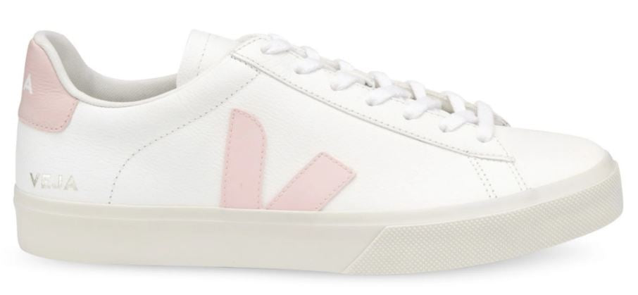 Veja Campo Chromefree Leather Extra White Petale