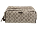 Gucci GG Supreme Double Zip Toiletry Case (Used)