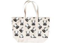 KAWS x Uniqlo Tokyo First Tote Bag Off White