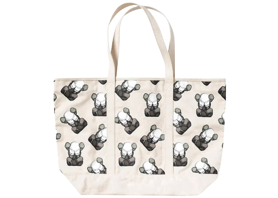 KAWS x Uniqlo Tokyo First Tote Bag Off White
