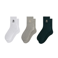 Kith 3 Pack Crest Crew Socks
