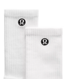 Lululemon Daily Essentials Crew Socks White