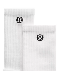 Lululemon Daily Essentials Crew Socks White