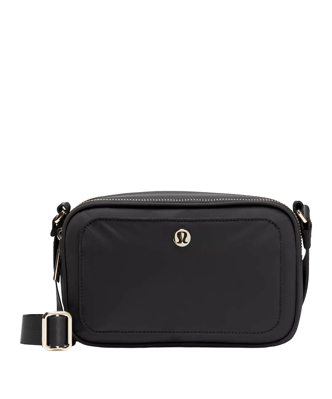 Lululemon Crossbody Camera Bag 2L Black Gold