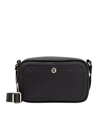 Lululemon Crossbody Camera Bag 2L Black Gold