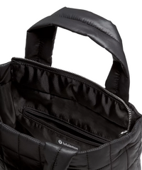 Lululemon Quilted Grid Small Tote Black 5L