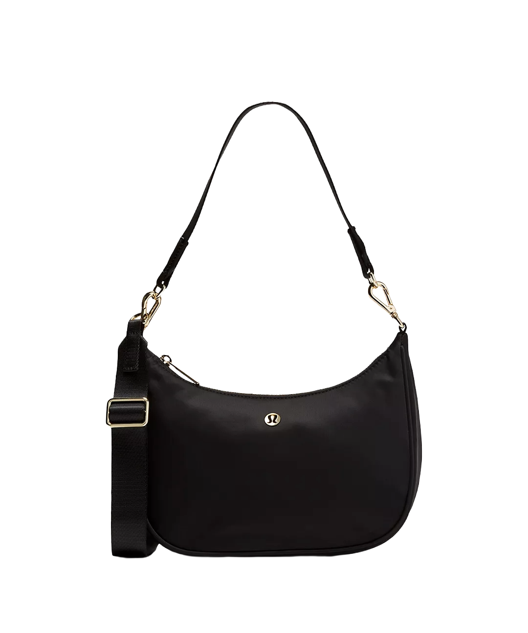 Lululemon City Essentials Small Shoulder Bag 3L Black Gold