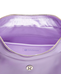 Lululemon City Esssentials Shoulder Bag 4L Lavender Frost/Gold