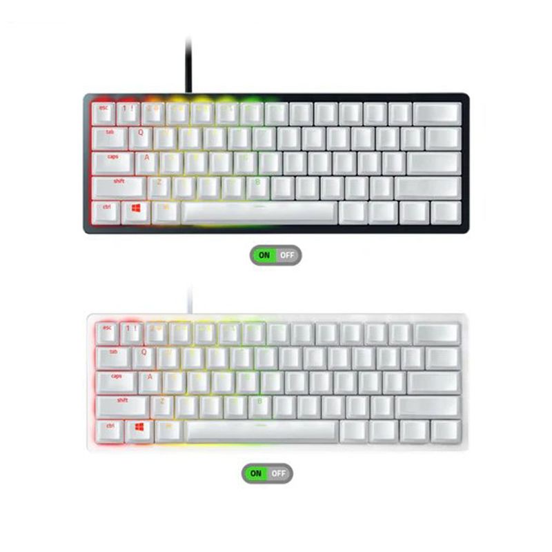 Razer Phantom Keycap Upgrade Set White