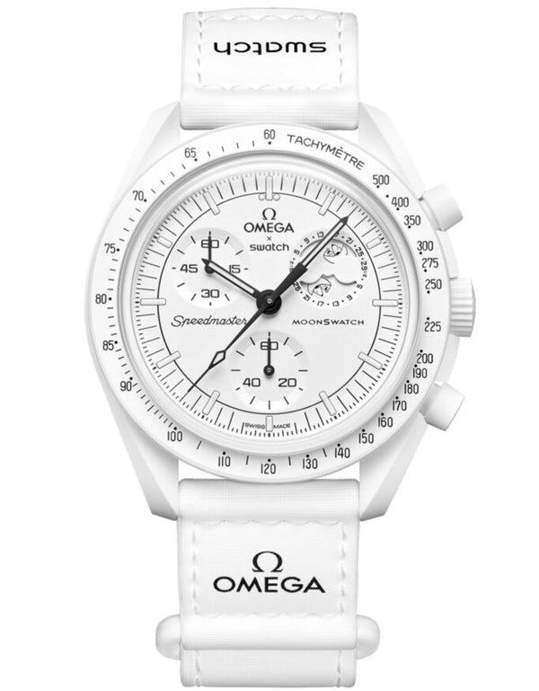 Swatch x Omega Bioceramic Moonswatch Mission To Moonphase Snoopy