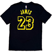 Lebron James Nike T Shirt Black Tee