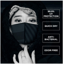 Looka Mask Stripe Gentle Black