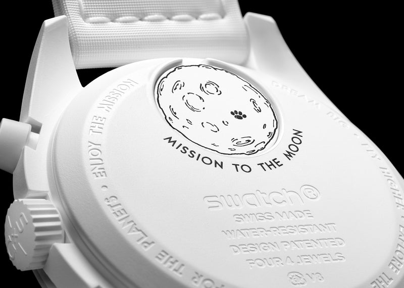 Swatch x Omega Bioceramic Moonswatch Mission To Moonphase Snoopy