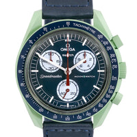 Swatch x Omega Bioceramic Moonswatch Mission to Earth
