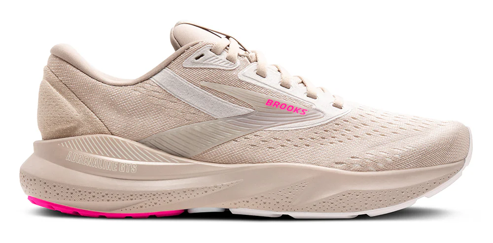 Brooks Adrenaline GTS 24 Chateau Grey Coconut Pink (W)