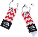 Supreme The North Face Woven Keychain Red