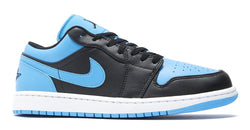 Jordan 1 Low Black University Blue