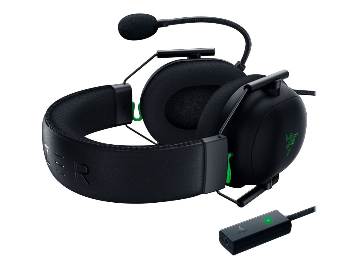 Razer BlackShark V2 with USB Sound Card Multi-Platform Wired Esports Headset