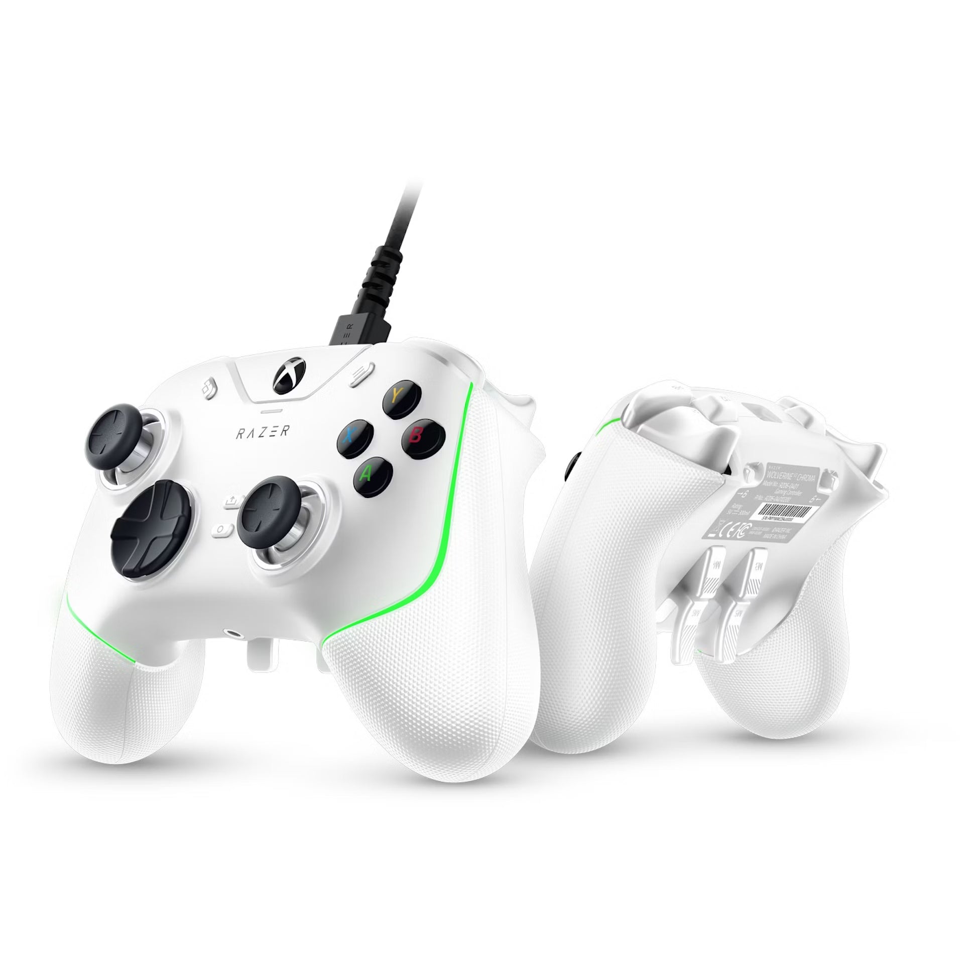 Razer Wolverine V2 Chroma – White