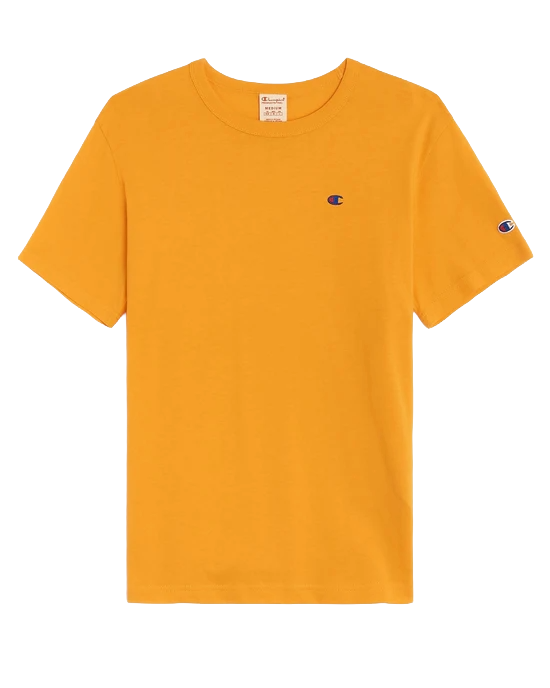 Champion Crewneck Tee yellow