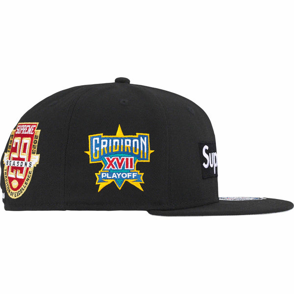 Supreme Championships Box Logo New Era Fitted Hat Black