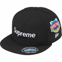 Supreme Championships Box Logo New Era Fitted Hat Black