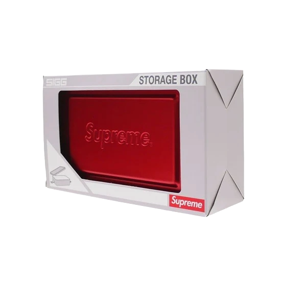 Supreme SIGG Small Metal Box Plus Red