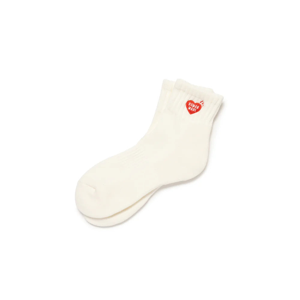 Human Made  Pile Short Sock White