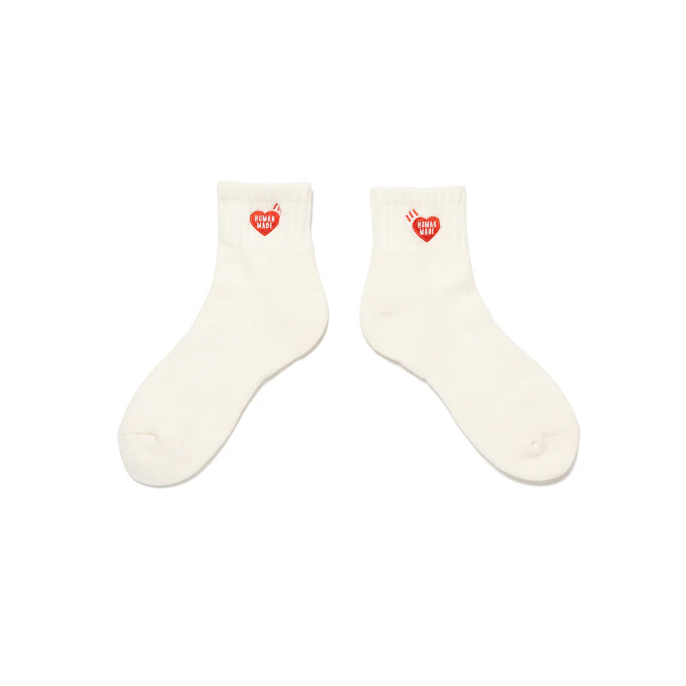 Human Made  Pile Short Sock White