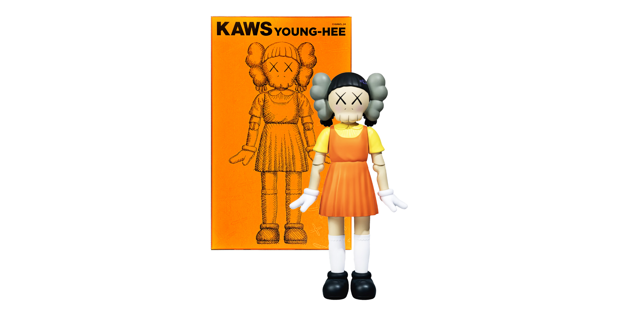 KAWS Young-Hee Vinyl Figure