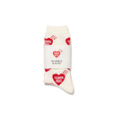 Human Made Heart Pattern Socks Red