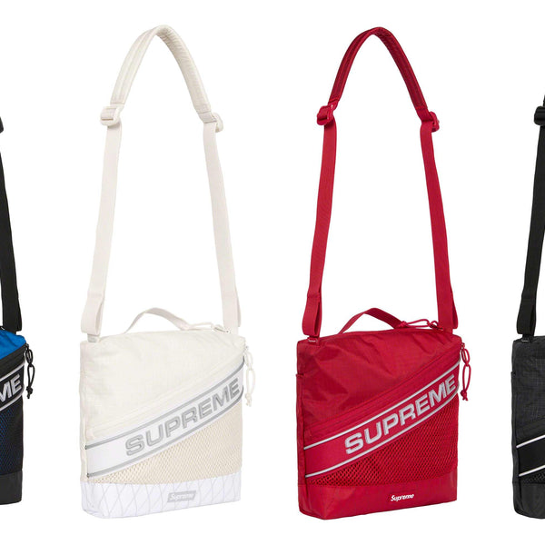 Supreme Logo Strap Shoulder Bag in Red