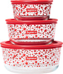 Supreme Pyrex Bowls (Set of 3) Red