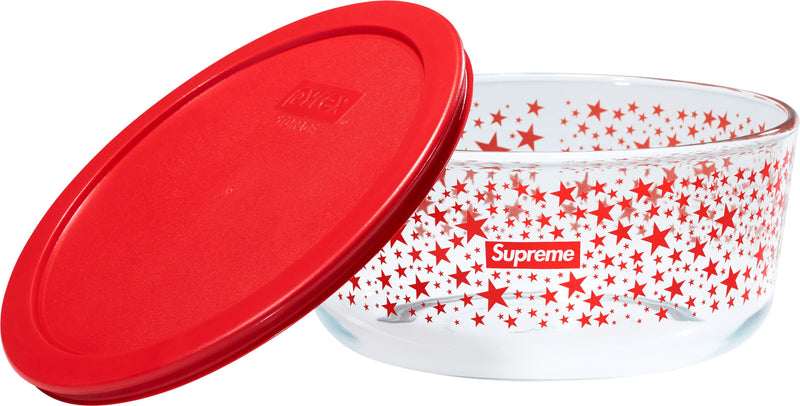 Supreme Pyrex Bowls (Set of 3) Red