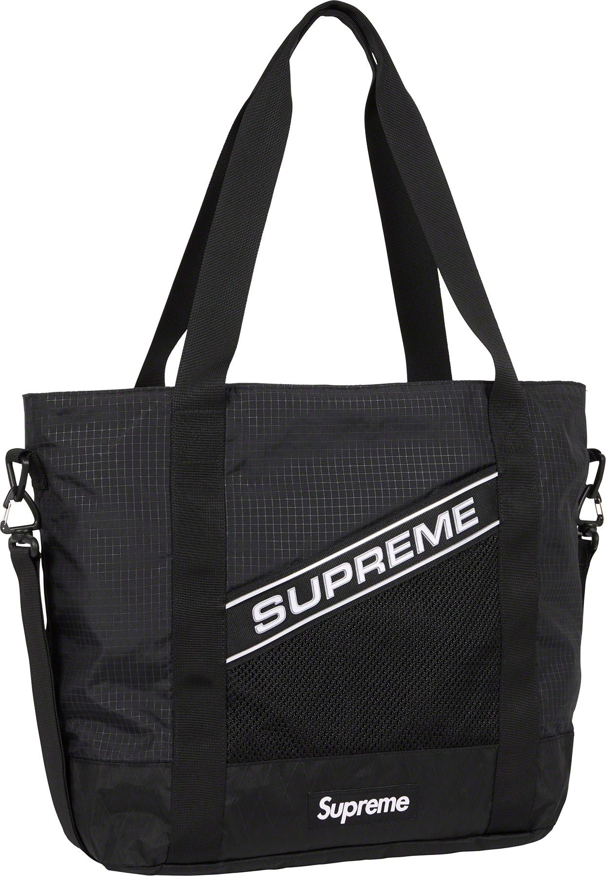 Supreme tote bag black