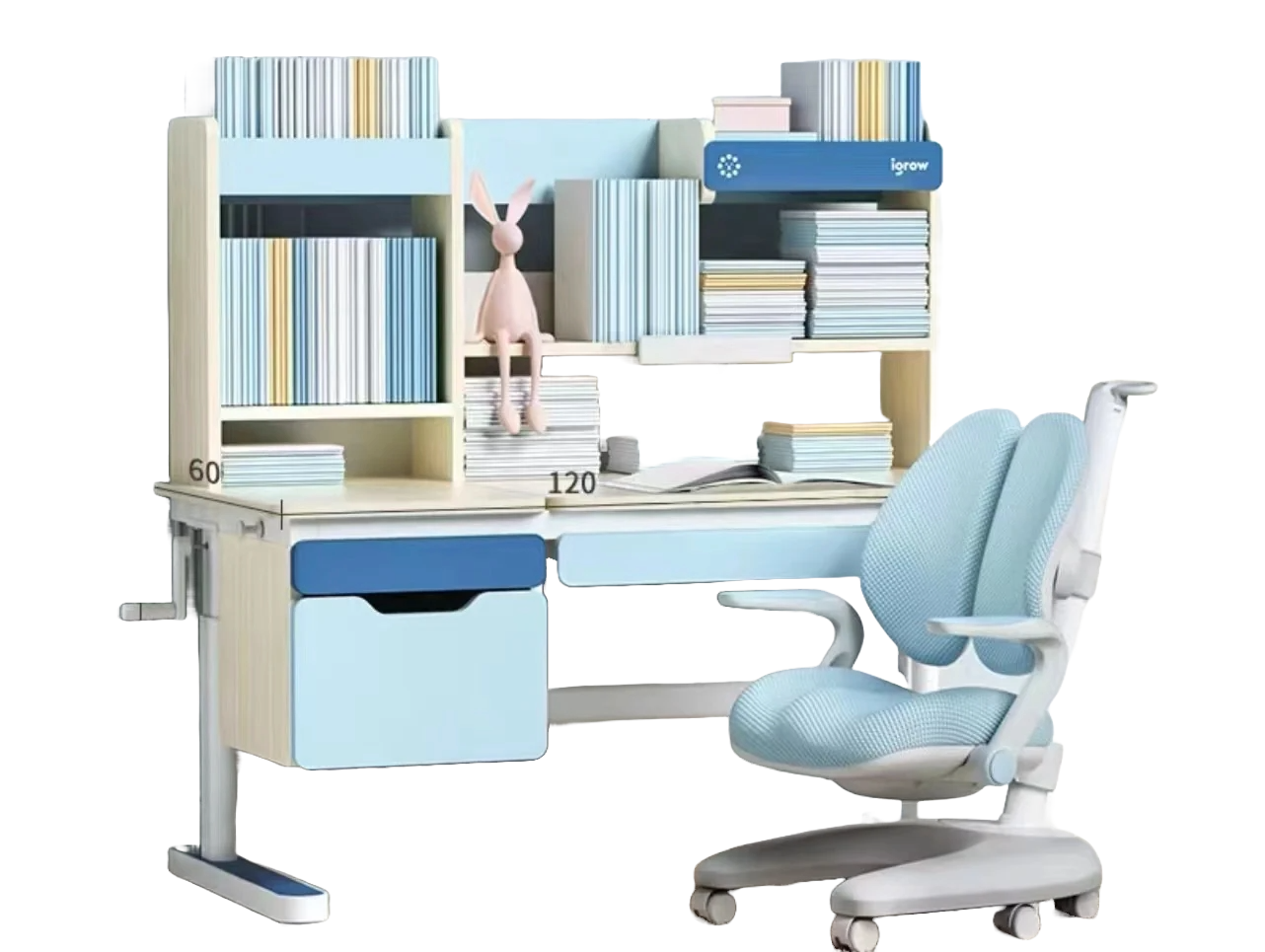 iGrow Collector Desk 5 + iGrow Star Shield Chair 7Pro