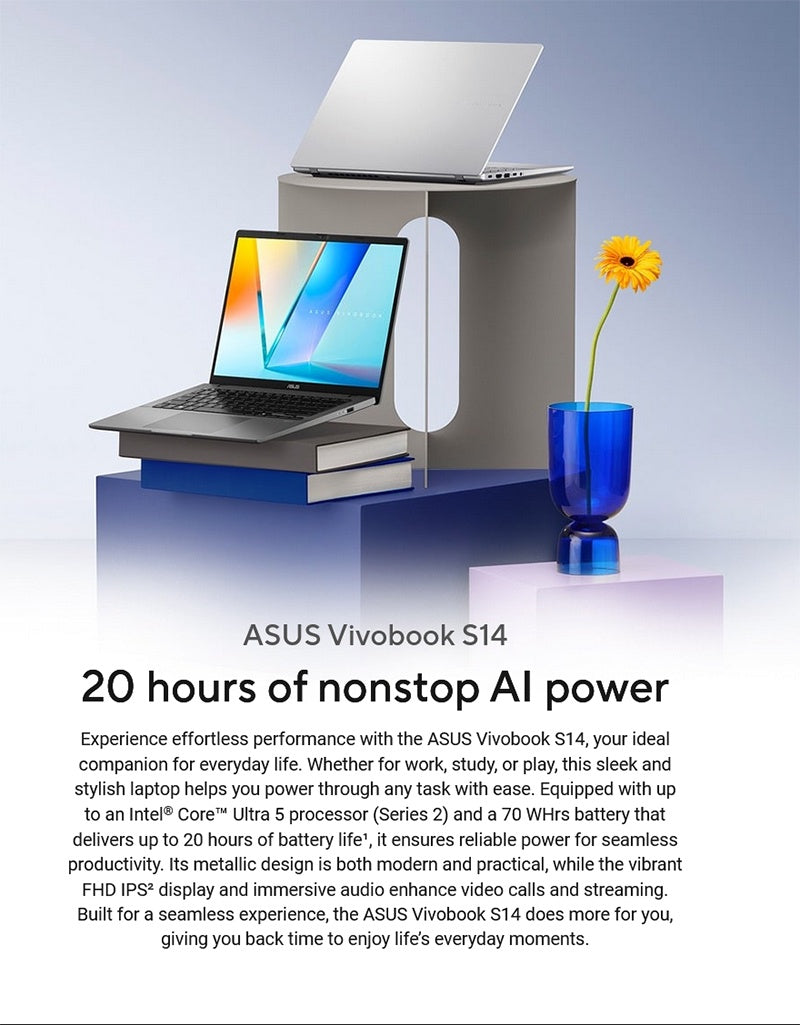 Asus Vivobook S14 S3407VA-LY031WSM (Cool Silver)