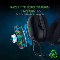 Razer BlackShark V2 with USB Sound Card Multi-Platform Wired Esports Headset