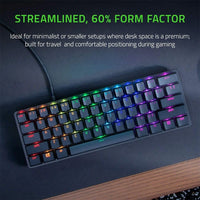 Razer Huntsman Mini 60% Gaming Keyboard Black [Red]