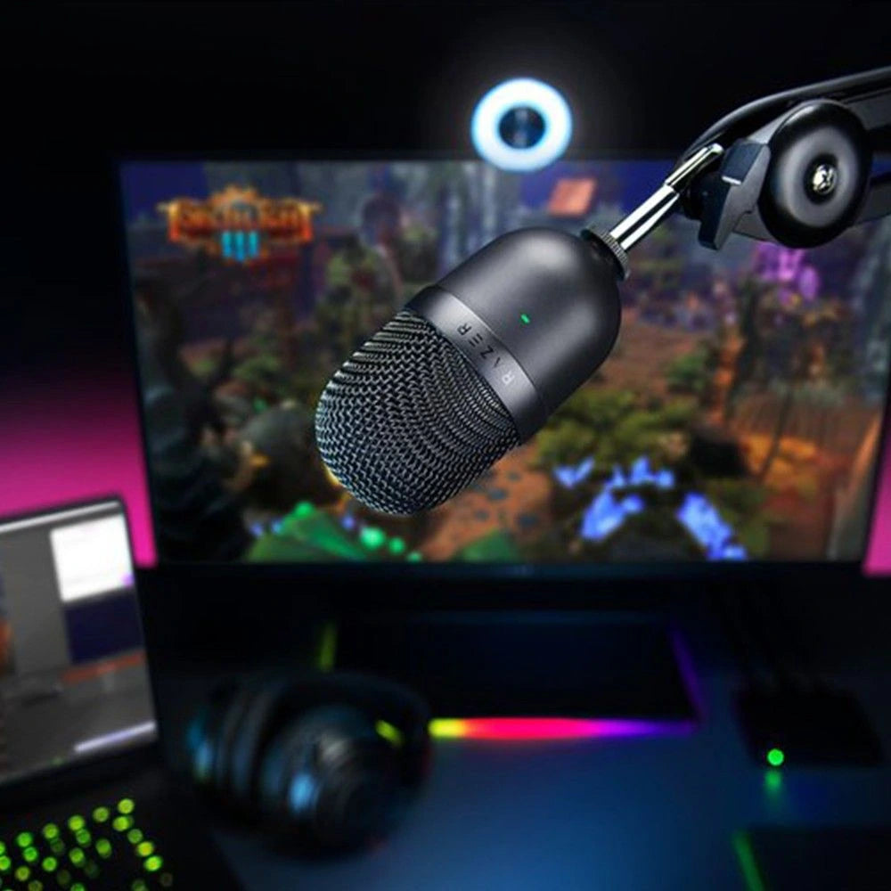 Razer Seiren Mini Wired Ultra-compact Condenser Microphone [Black]