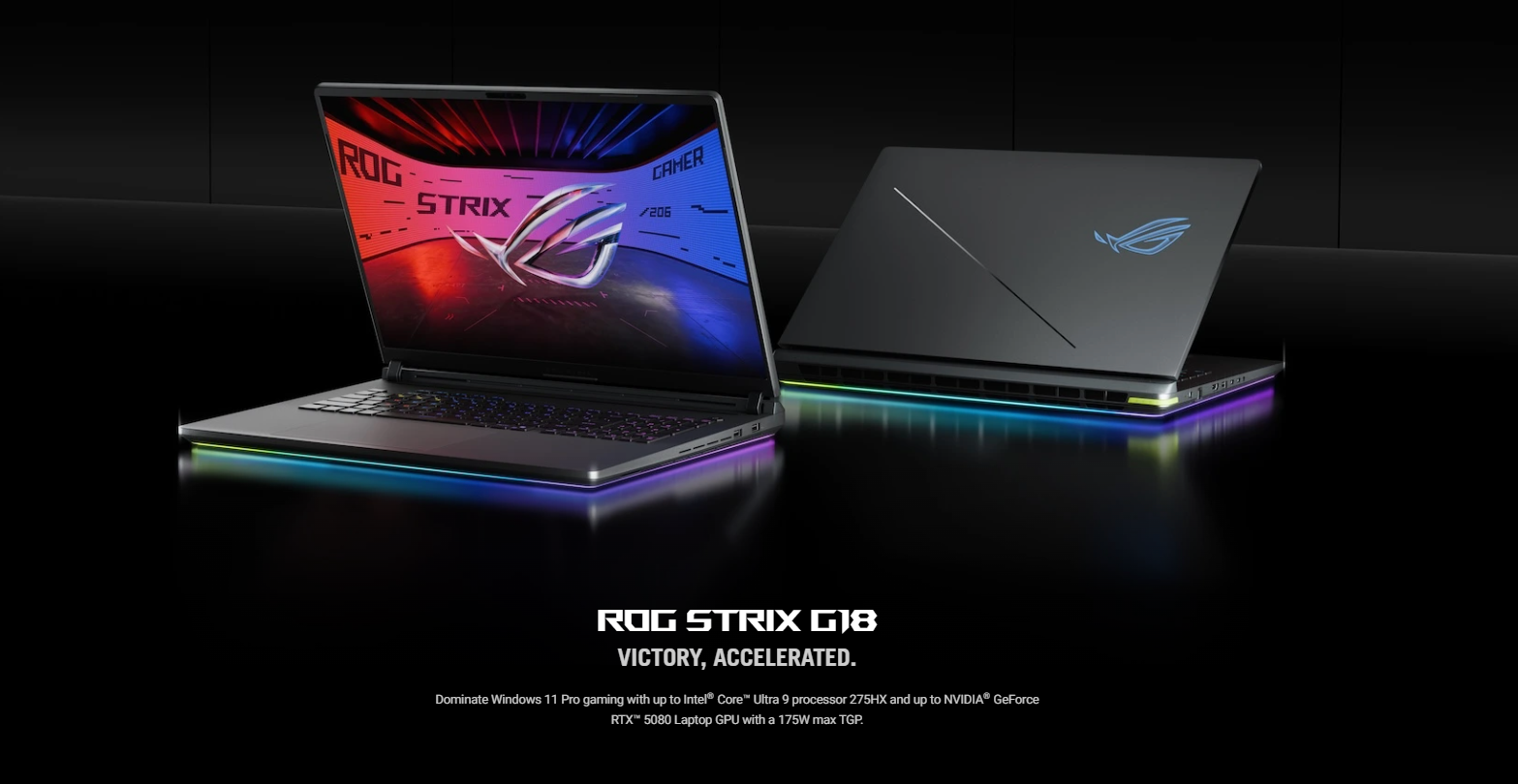 Asus ROG Strix G18 G815LR-S9180WSM Laptop (Volt Green)