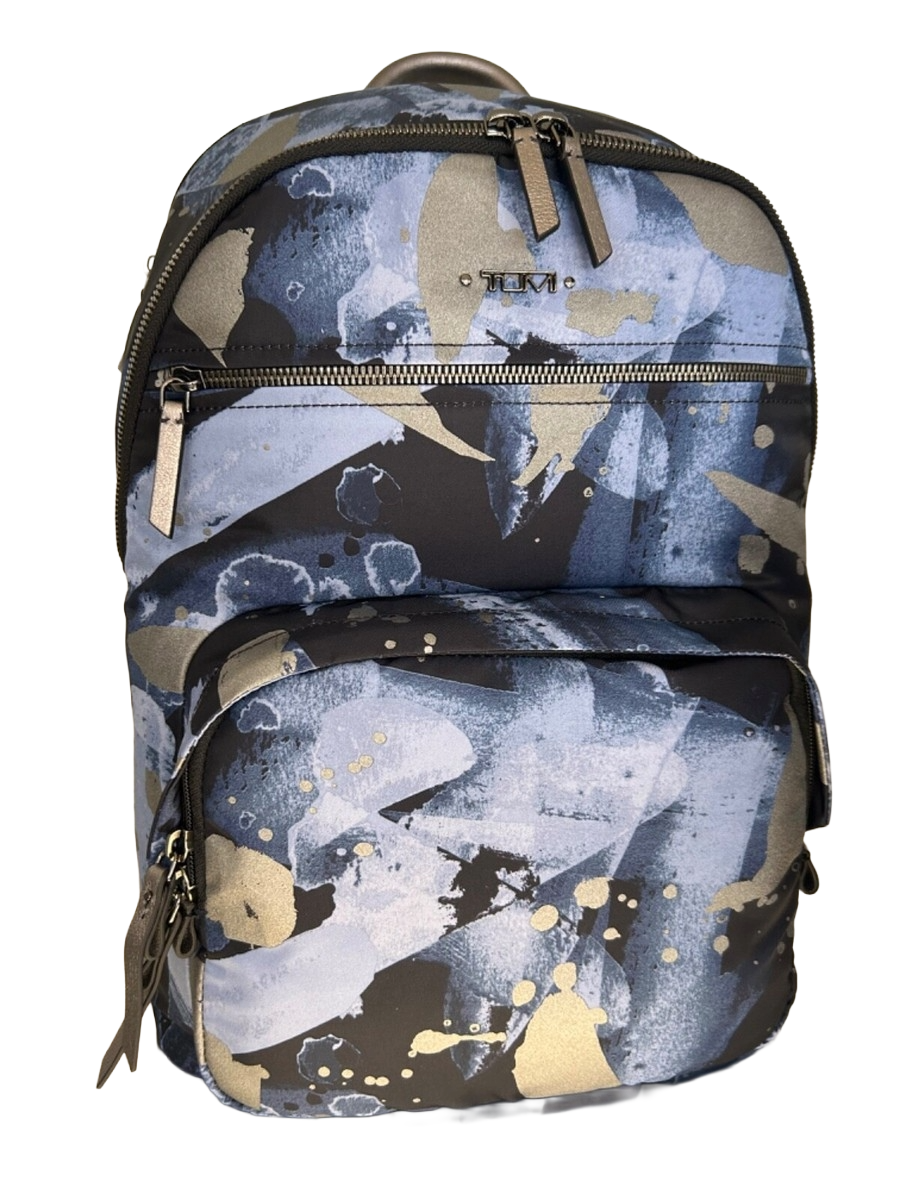 Tumi Harriet Womens Laptop Backpack Hangtan Print Abstract