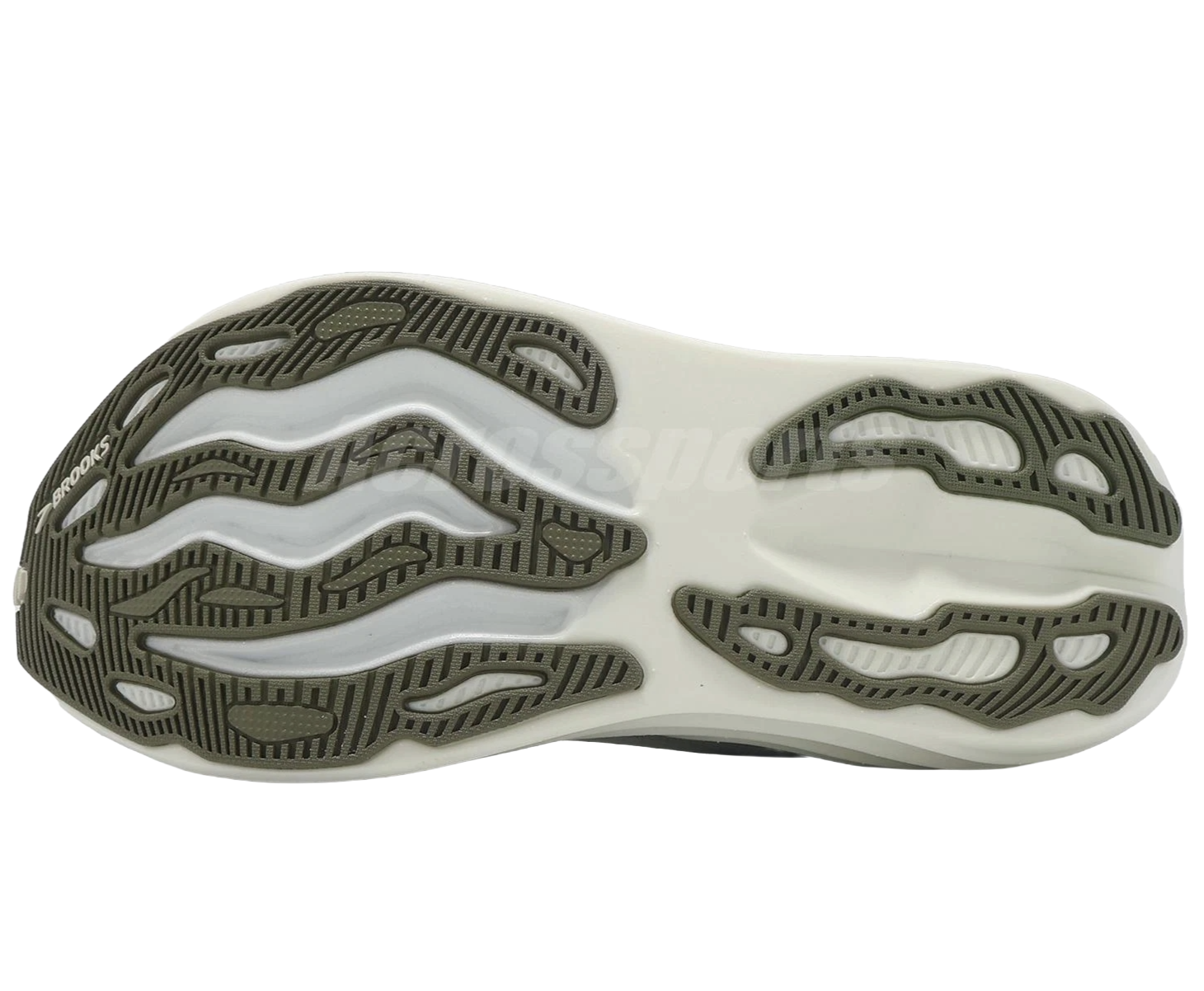 Brooks Glycerin Max Grey Dusty Olive Tea