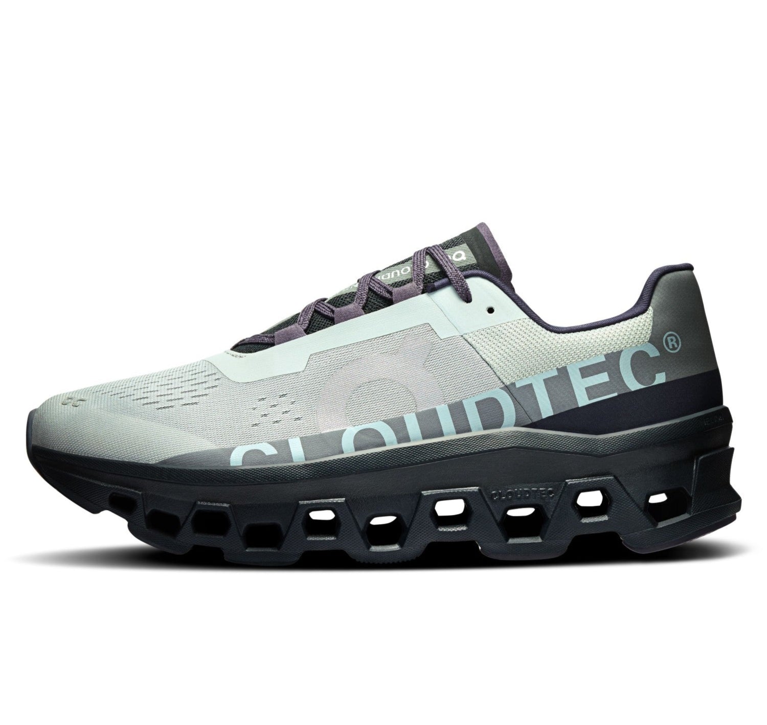 On Cloudmonster Glacier Black