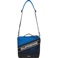 Supreme Logo Shoulder Bag Blue